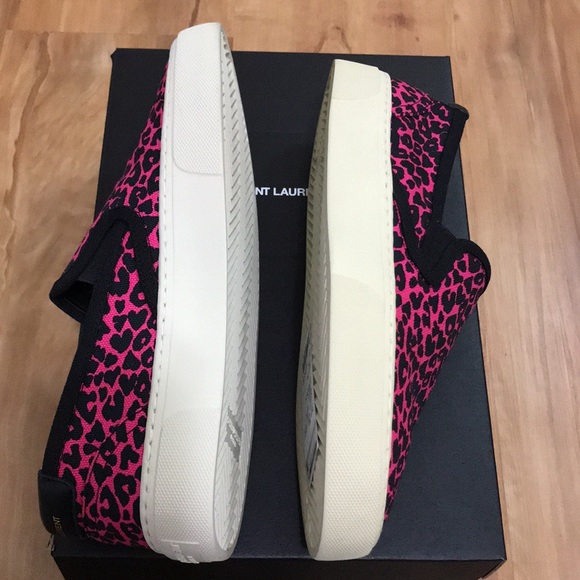 SAINT LAURENT~ Venice Low Top Slip-on - Picture 7 of 12